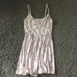 flower printed romper